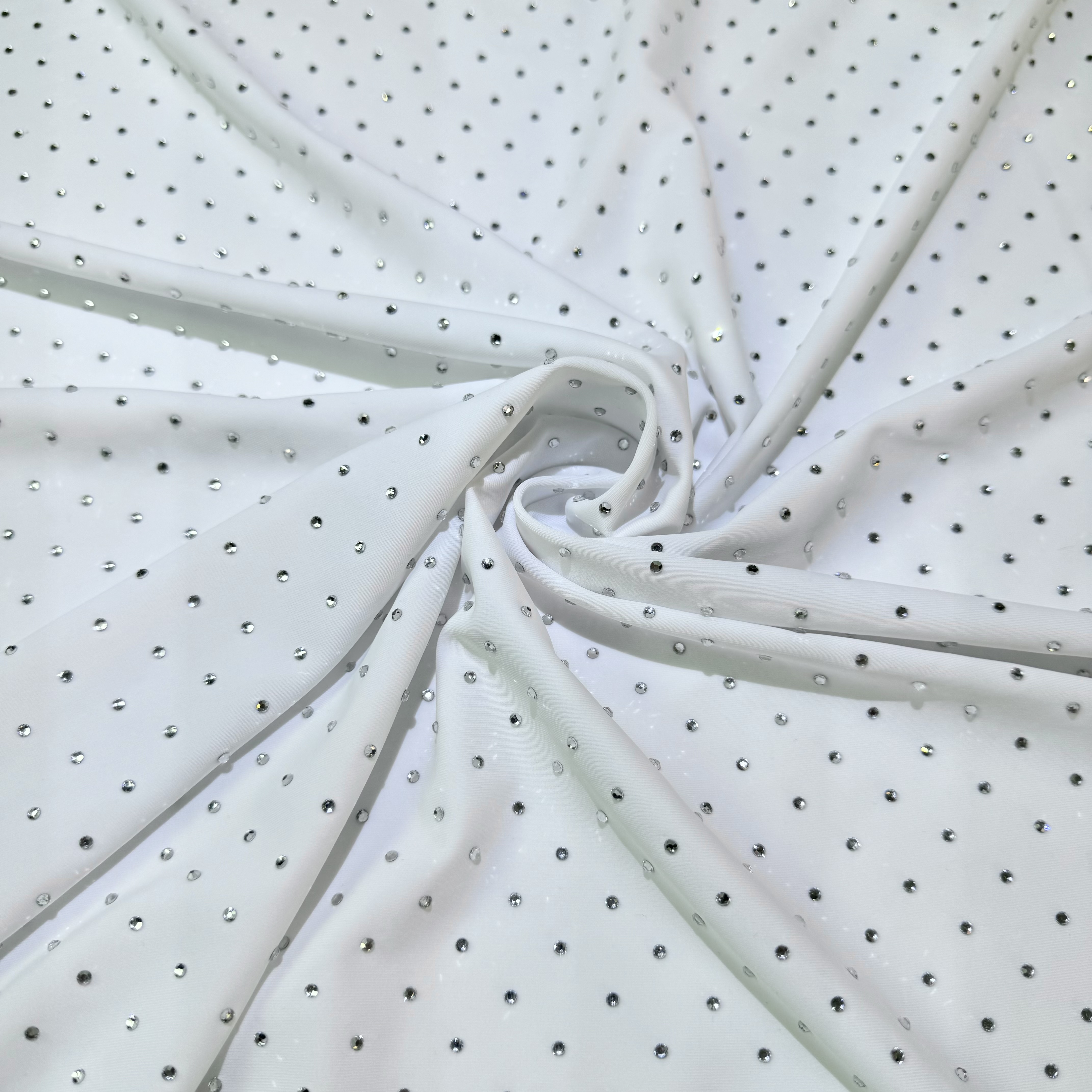 Бифлекс с кристаллами SS10 CRYSTAL, белый, диагональ