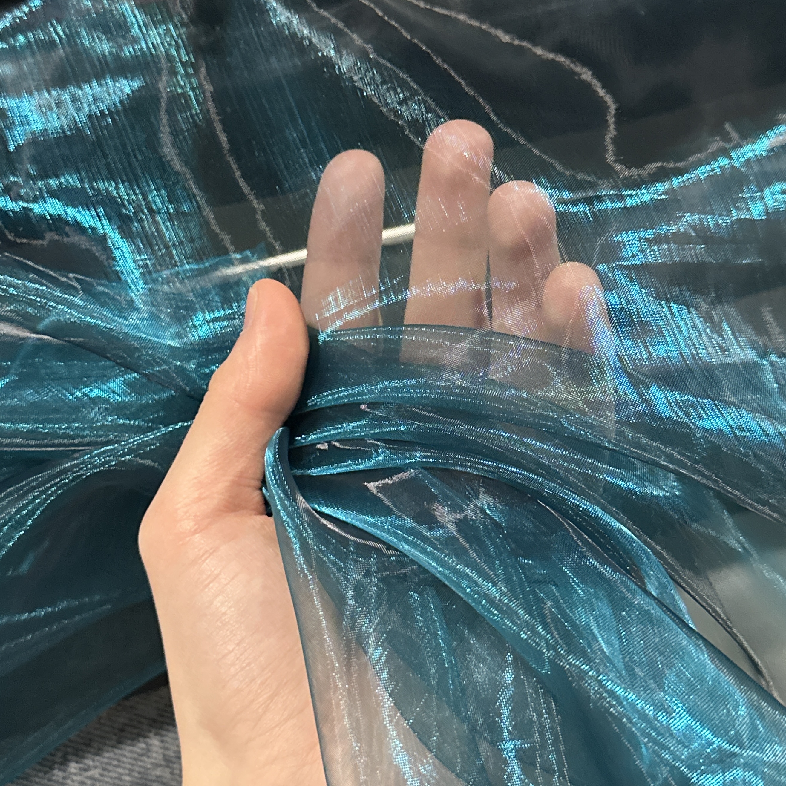 Органза, Electric Teal