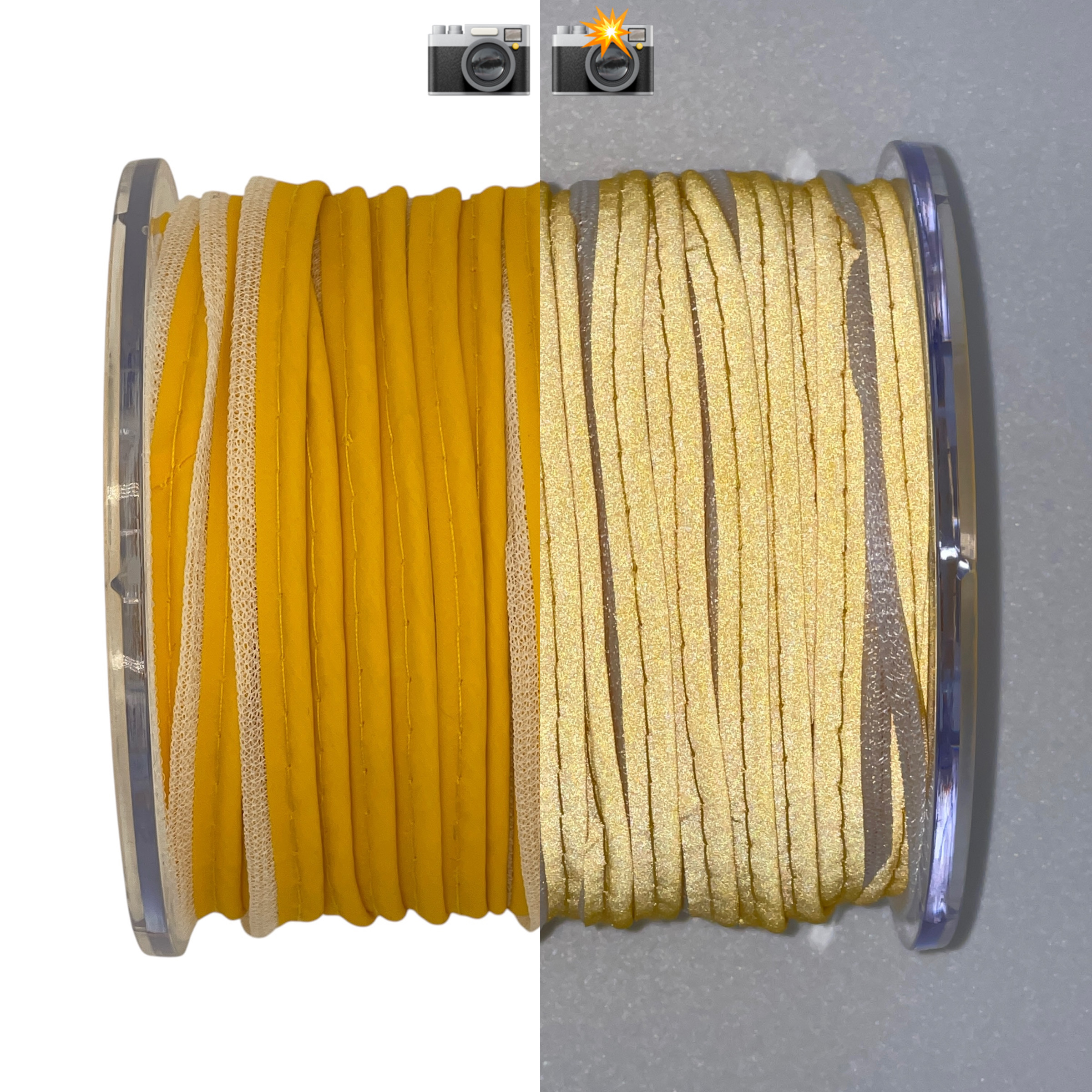 Кант светоотражающий, жёлтый