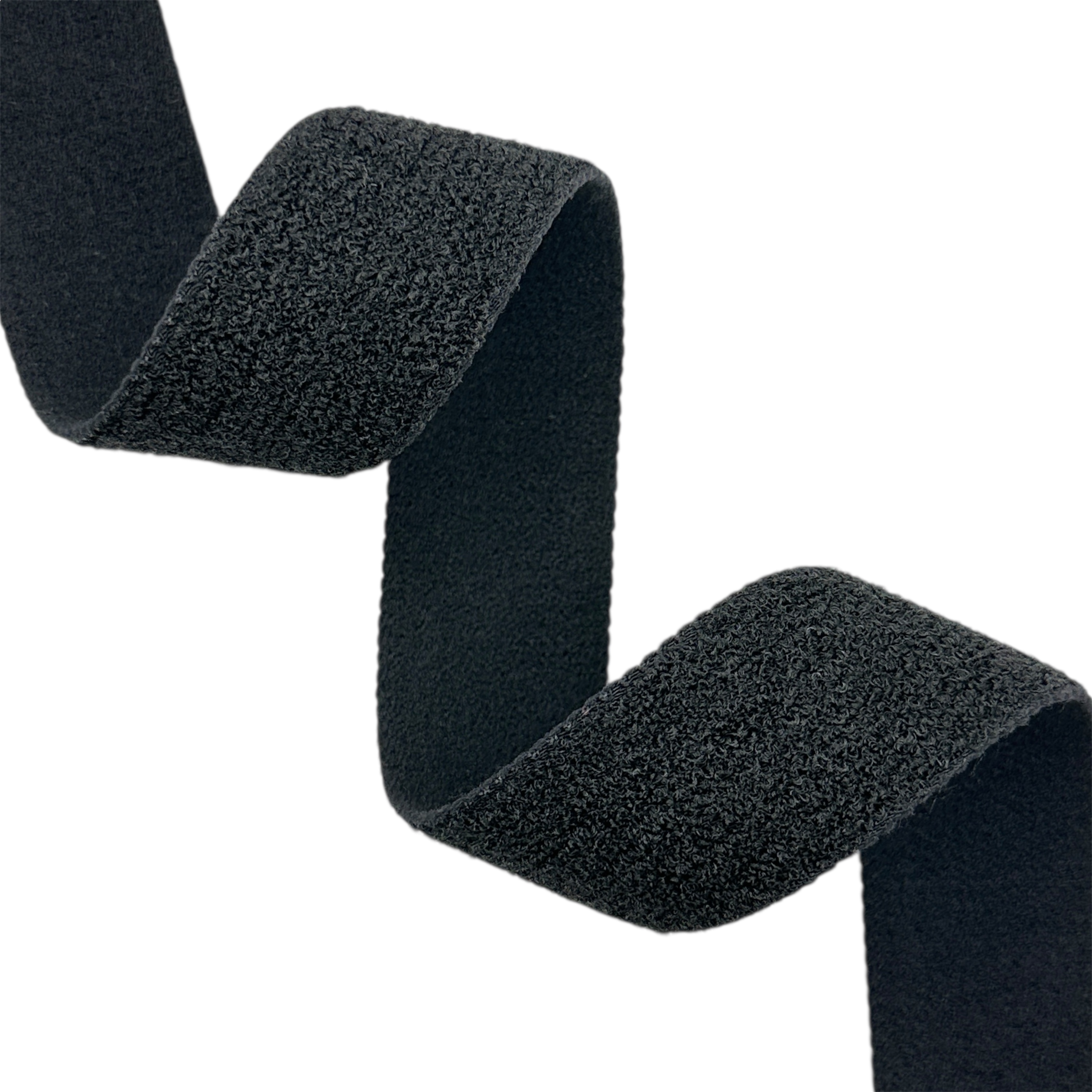 Эластичная лента Велкро, черный