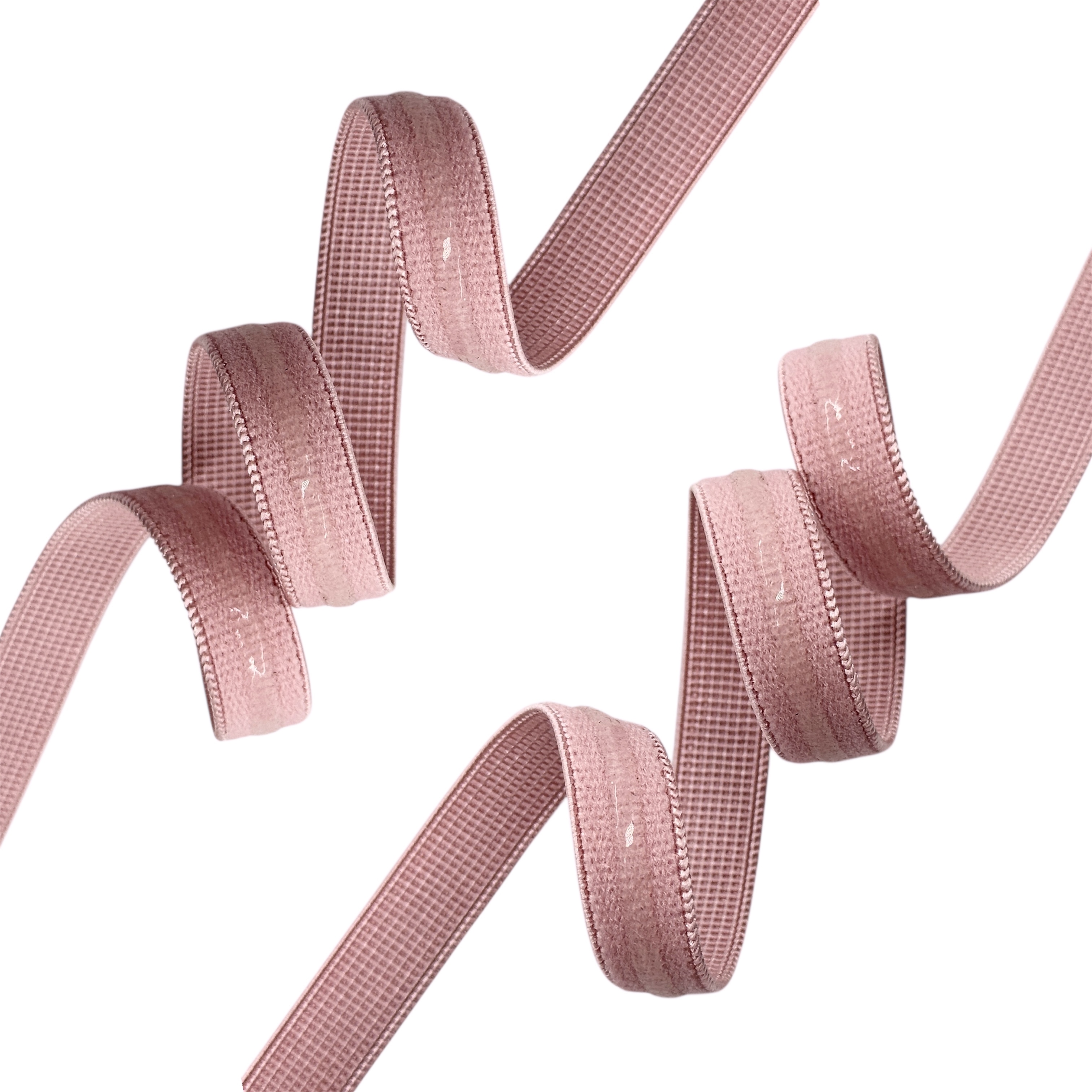 Резинка с силиконом, пыльная роза