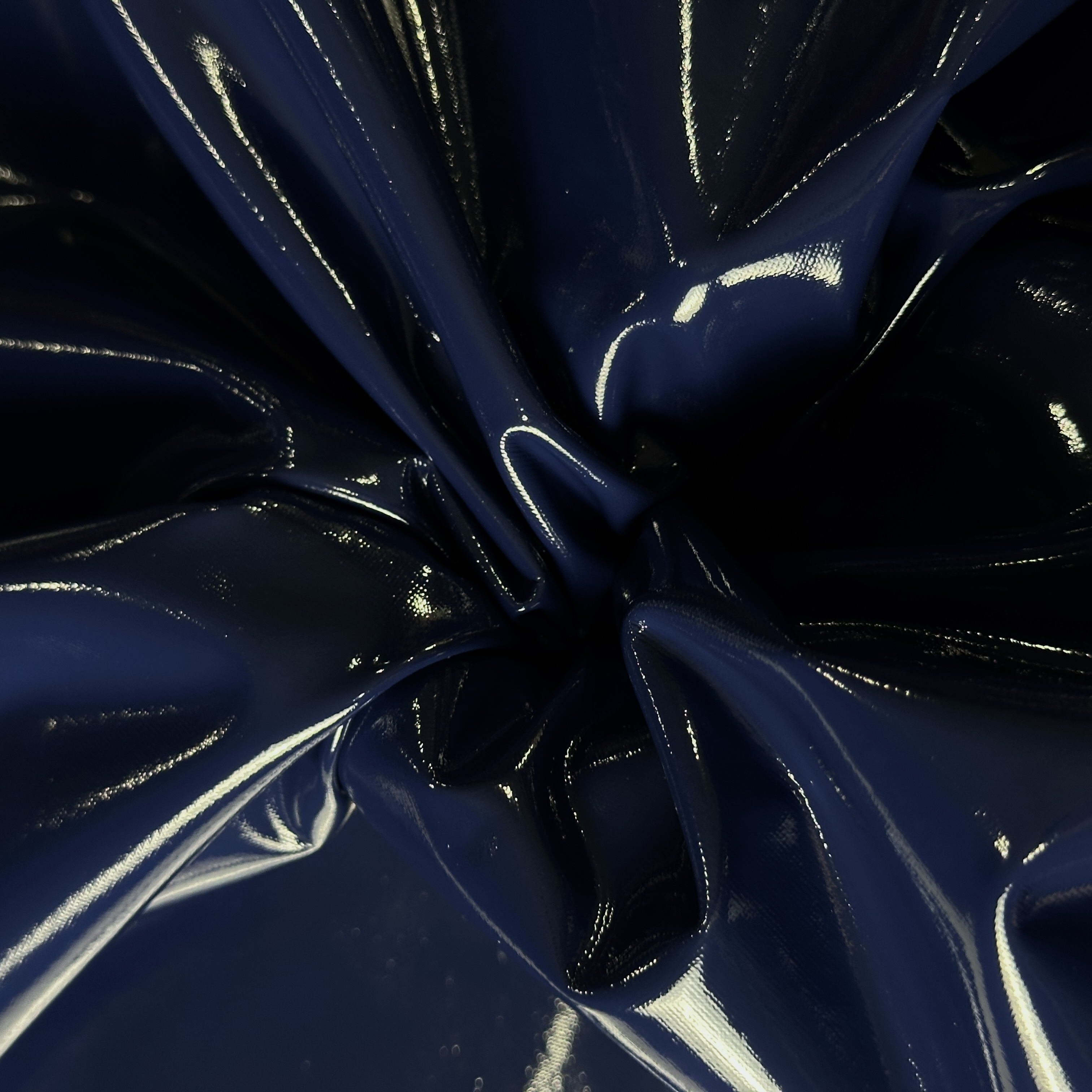 Лаке трикотаж, тёмно-синий