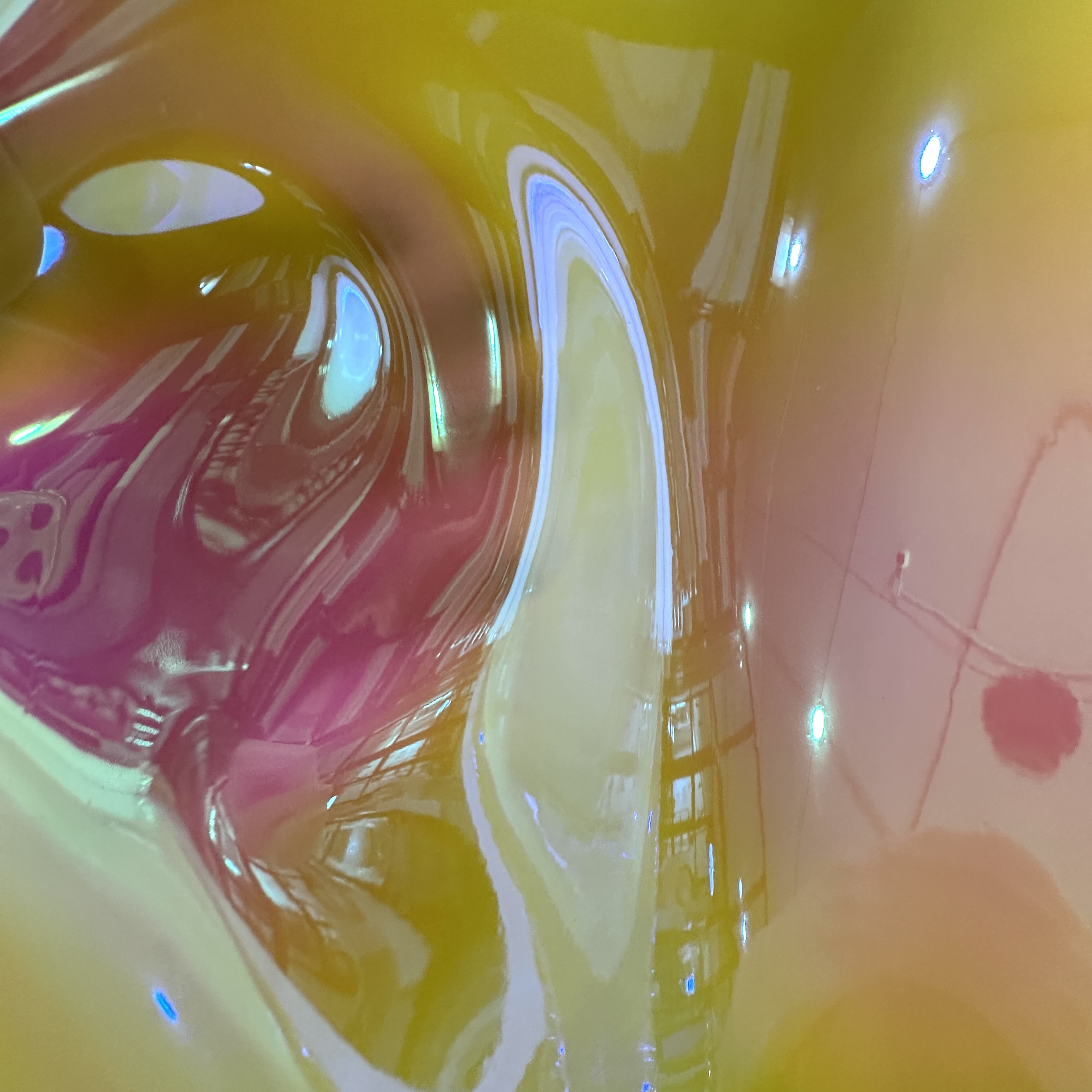 ТПУ пленка мультиколор, желтый