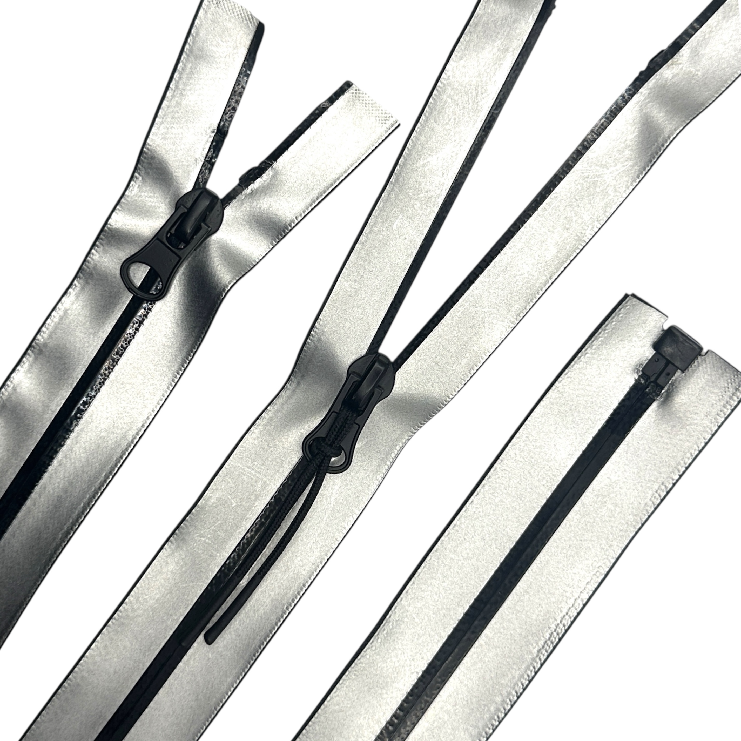 Молния влагозащитная №5, разъемная 65 см, серебро